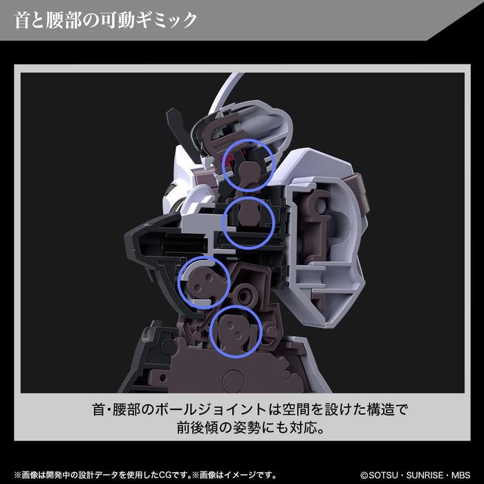 Hg Mobile Suit Gundam Witch Of Mercury Gundam Schwarzette 1/144 Scale Color Coded Plastic Model- Japan Figure Store - #1 Bring To You The Best Japanese Goods