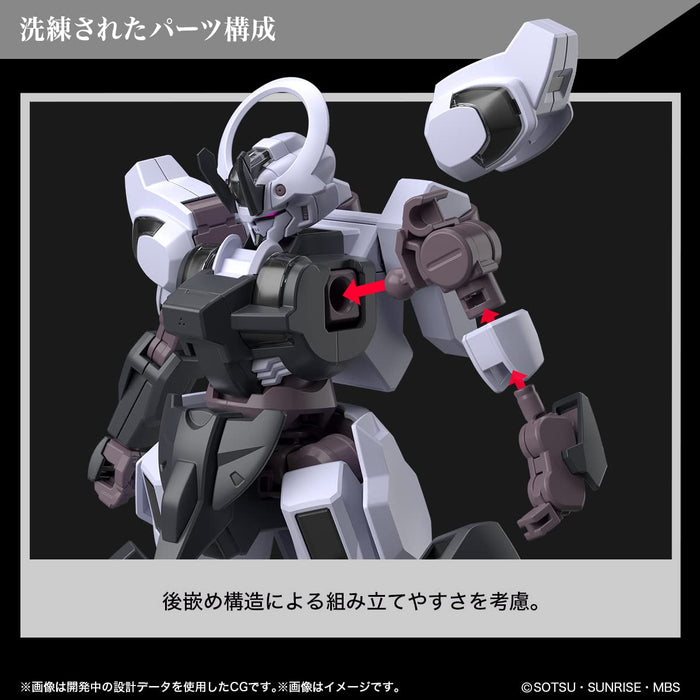 Hg Mobile Suit Gundam Witch Of Mercury Gundam Schwarzette 1/144 Scale Color Coded Plastic Model- Japan Figure Store - #1 Bring To You The Best Japanese Goods