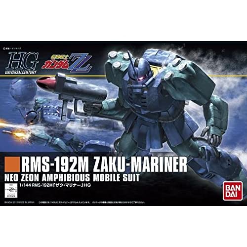 BANDAI - Hguc 143 Gundam Rms-192M Zaku-Mariner 1/144 Scale Kit- Japan Figure Store - #1 Bring To You The Best Japanese Goods