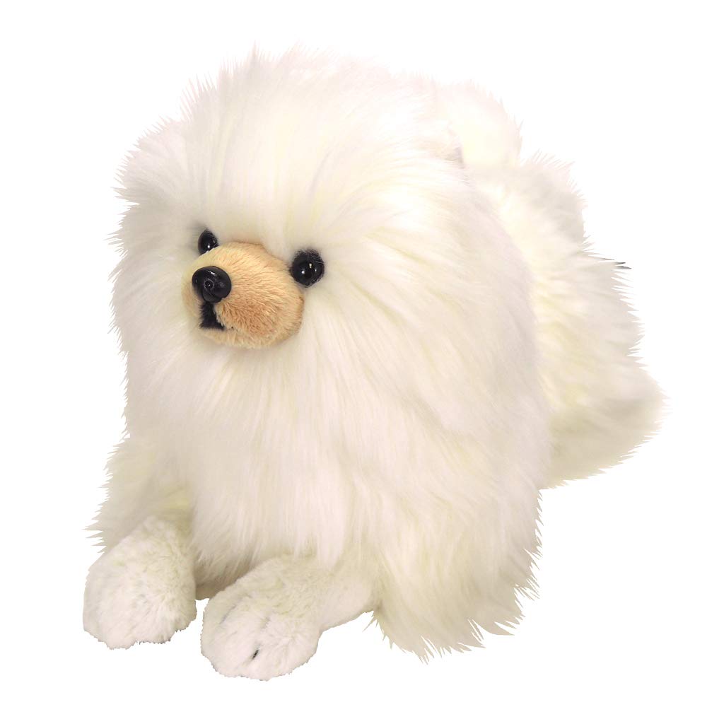 SUNLEMON Plush Doll Knee Dog Pomeranian Cream- Japan Figure Store - #1 Bring To You The Best Japanese Goods