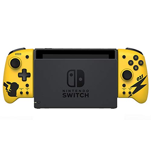 Hori Nsw256 Pikachu Cool Grip Controller (Split Pad) For Nintendo Switch New