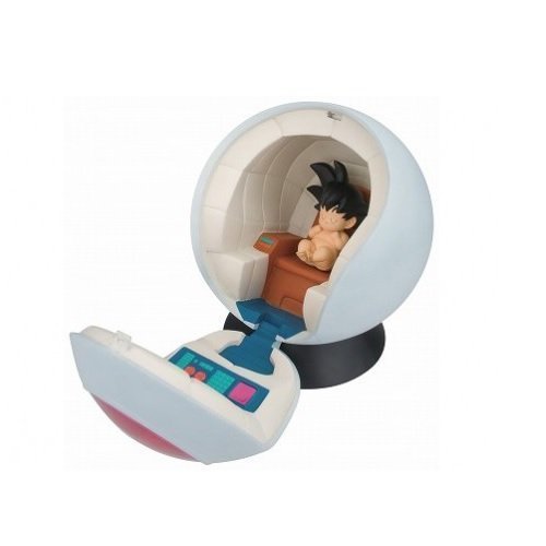 Banpresto Ichiban Kuji Dragon Ball Z Saiyan Invasion Prize A Round Spaceship Goku Japan- Japan Figure Store - #1 Bring To You The Best Japanese Goods