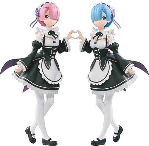 Banpresto Japan Ichiban Kuji Re:Zero Prize Figure Rem & Ram- Japan Figure Store - #1 Bring To You The Best Japanese Goods