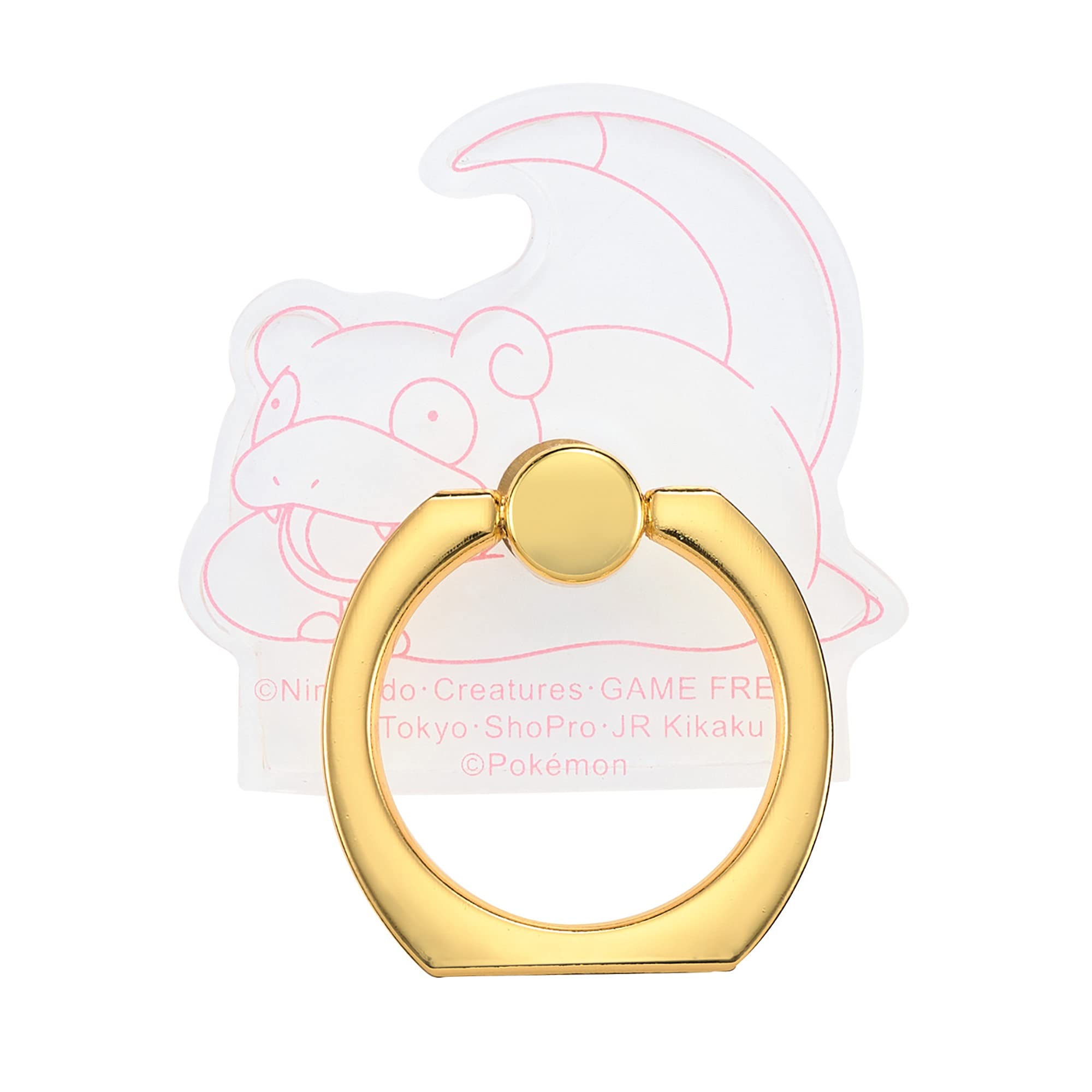 Ijoy Ring Hold Ring Smartphone Ring Pokemon Pokemon Stand Design Is Not Hidden Fall Prevention Ring Smartphone Stand (Slowpoke)- Japan Figure Store - #1 Bring To You The Best Japanese Goods