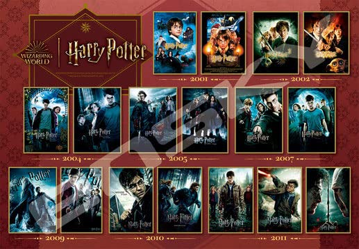 Ensky 1000T-342 Harry Potter Movie Poster Collection Jigsaw Puzzle 1000 Pieces - Made In Japan- Japan Figure Store - #1 Bring To You The Best Japanese Goods