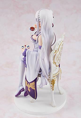 Kadokawa Emilia: Tea Party Ver. 1/7 Scale Figure- Japan Figure Store - #1 Bring To You The Best Japanese Goods
