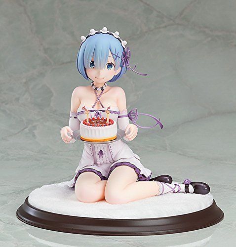 Kadokawa Re:zero Rem Birthday Cake Ver. 1/7 Scale Figure- Japan Figure Store - #1 Bring To You The Best Japanese Goods
