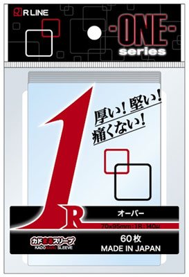 R Line Rounded Corner Sleeve One Series Over Hard 60Sleeves Pack- Japan Figure Store - #1 Bring To You The Best Japanese Goods