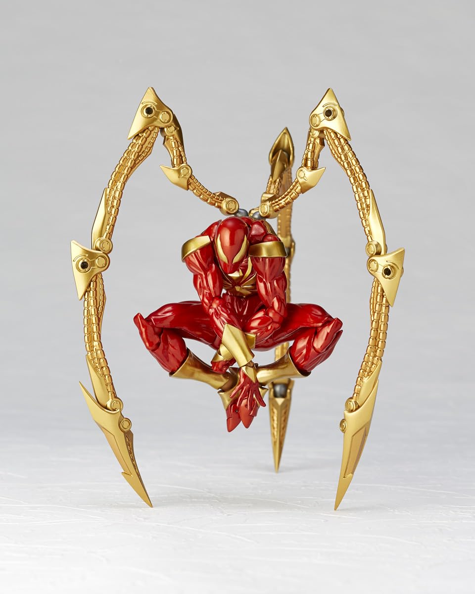 Kaiyodo Revoltech Yamaguchi Iron Spider 160mm Figure (Reissue)- Japan Figure Store - #1 Bring To You The Best Japanese Goods