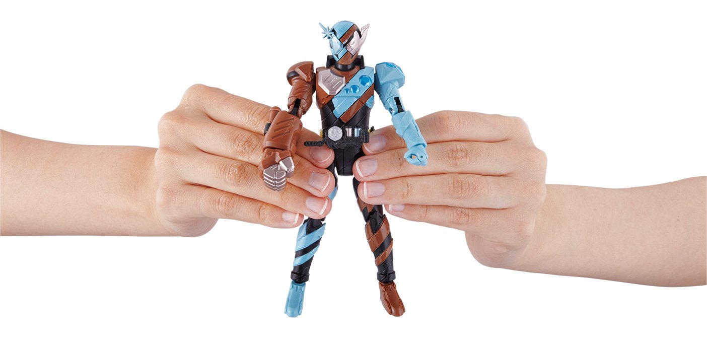 Bandai Kamen Rider Build Series 02 Gorillamond Form Toy Figure- Japan Figure Store - #1 Bring To You The Best Japanese Goods