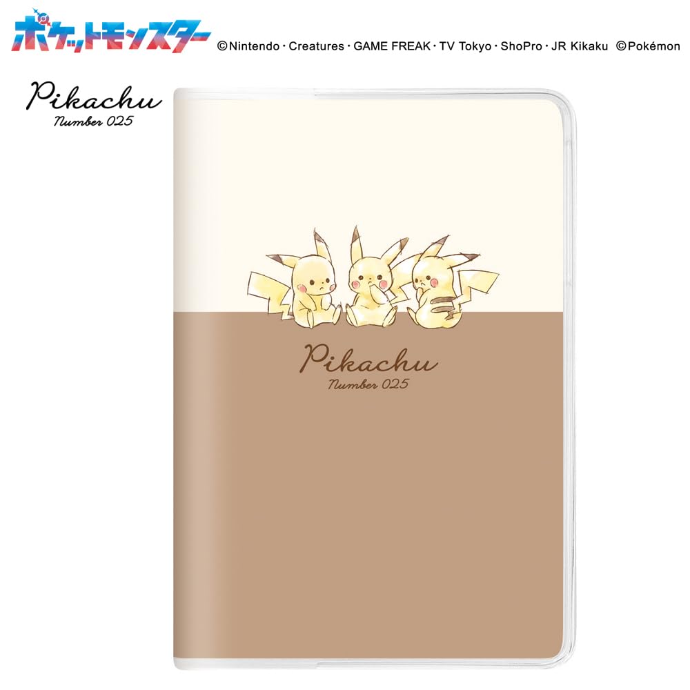Kamio Japan Pokemon Pikachu Notebook 2024 B6 Monthly Friend 302919 - Oct 2023- Japan Figure Store - #1 Bring To You The Best Japanese Goods