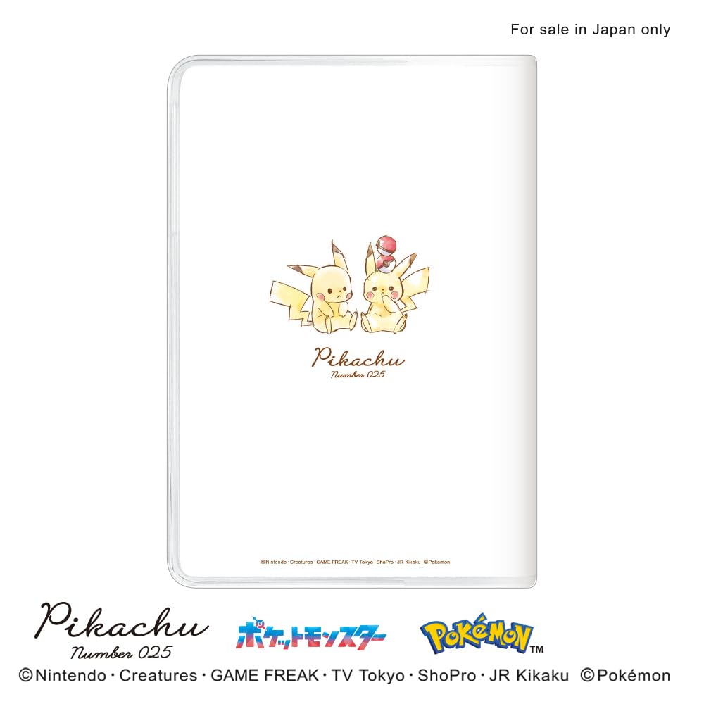 Kamiojapan Pokemon Pikachu Notebook 2024 B6 Monthly Starting Oct 2023 - 302918- Japan Figure Store - #1 Bring To You The Best Japanese Goods
