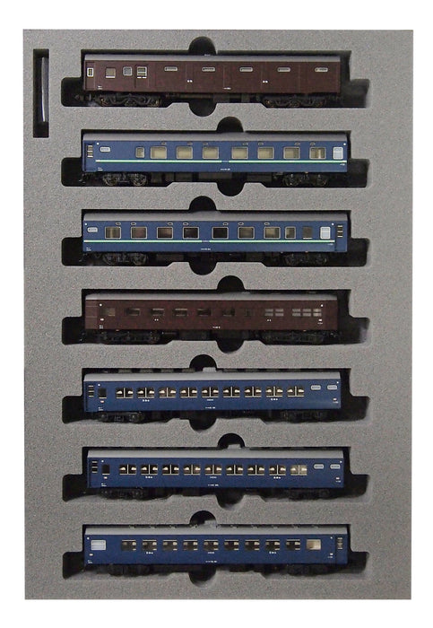 Kato N Gauge 10 Series Aki 1967 7-Car Set Model Railway 10-1302 Passenger Car- Japan Figure Store - #1 Bring To You The Best Japanese Goods
