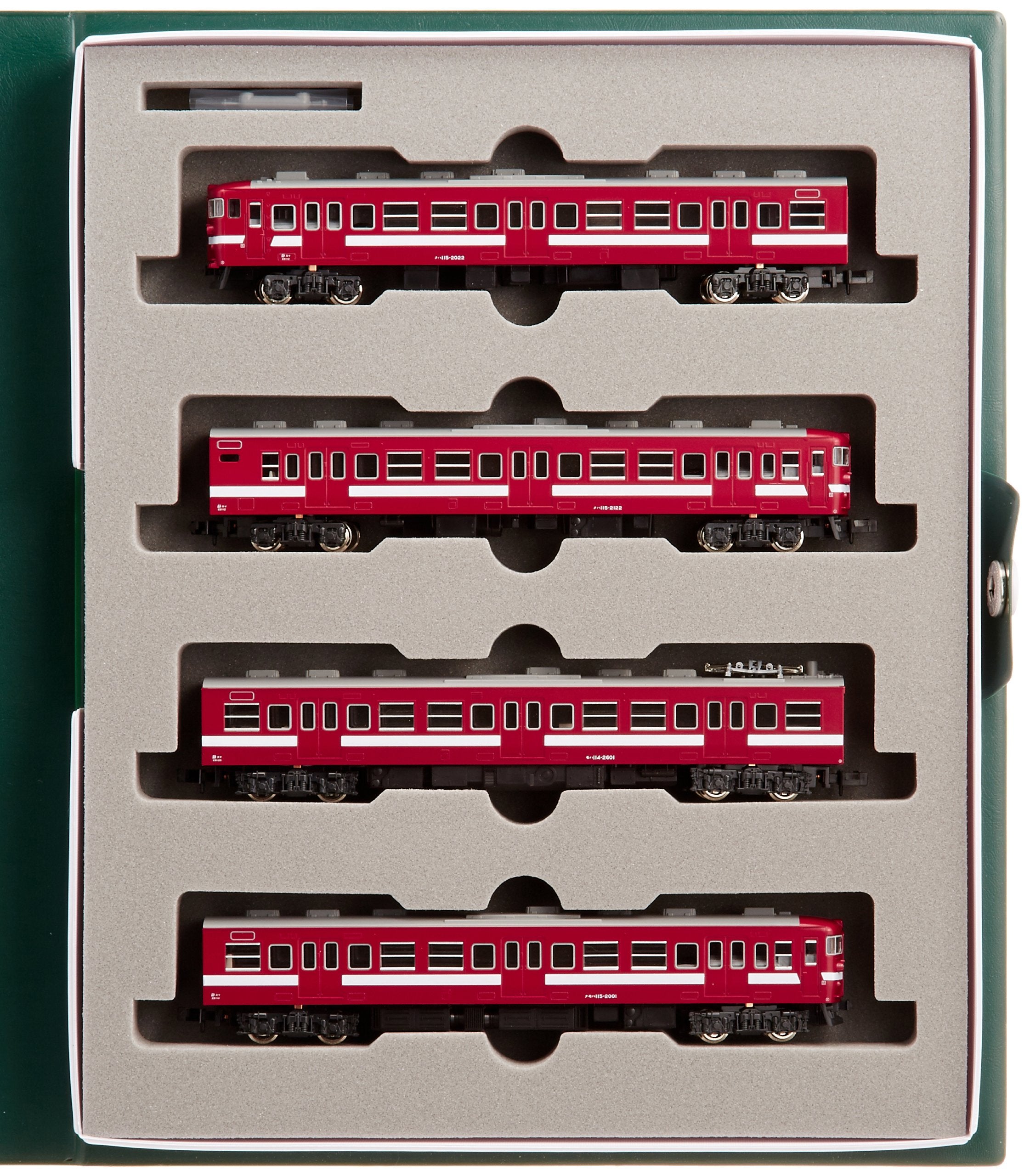 Kato N Gauge 4-Car Set - 115 Series Minobu Line Railway Model Train 10-463- Japan Figure Store - #1 Bring To You The Best Japanese Goods