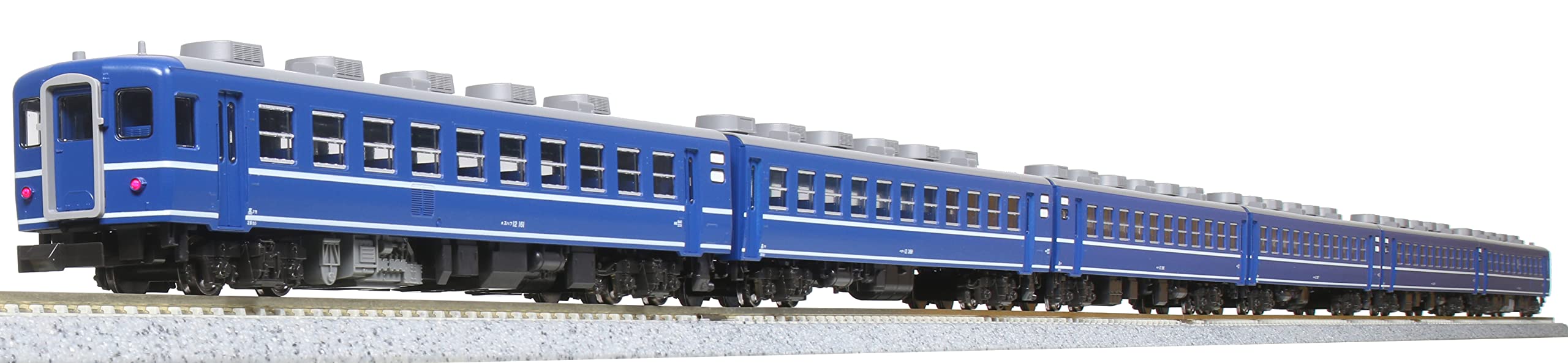Kato N Gauge 7 Car Set - JR East Takasaki Passenger Model 10-1720 in Blue- Japan Figure Store - #1 Bring To You The Best Japanese Goods