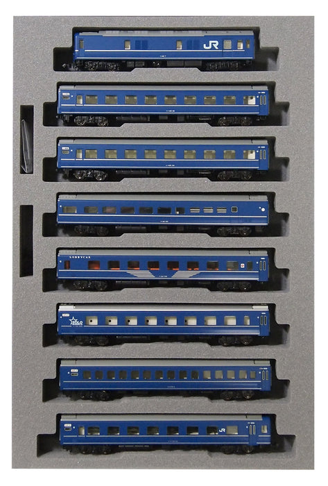 Kato N Gauge 24 Series Hayabusa Basic 8-Car Model Railway Passenger Set 10-1406- Japan Figure Store - #1 Bring To You The Best Japanese Goods