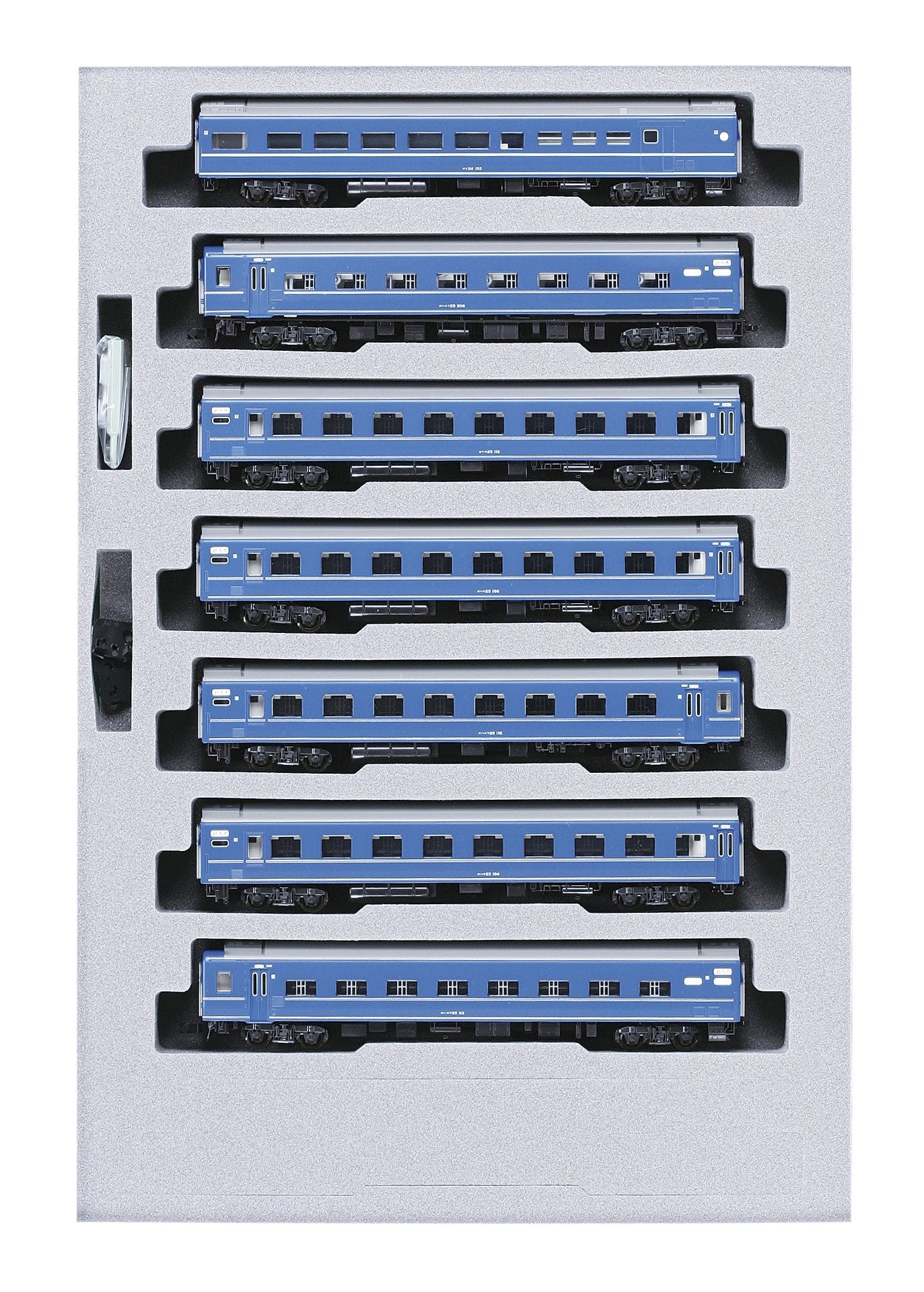 KATO 10-856 Series 24 Type 25 Sleeping Limited Express 'Fuji' 7 Cars Add-On Set N Scale- Japan Figure Store - #1 Bring To You The Best Japanese Goods