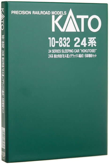Kato N Gauge 24 Series Hokutosei Dx 6-Car Set - Model Railway Passenger Car- Japan Figure Store - #1 Bring To You The Best Japanese Goods