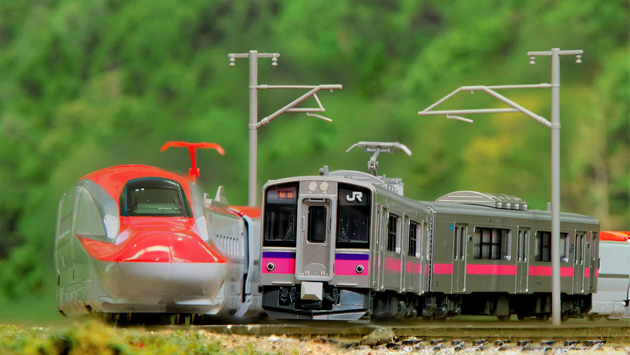 Kato N Gauge 701 Series Akita Color 2-Car Set Railway Model Train- Japan Figure Store - #1 Bring To You The Best Japanese Goods