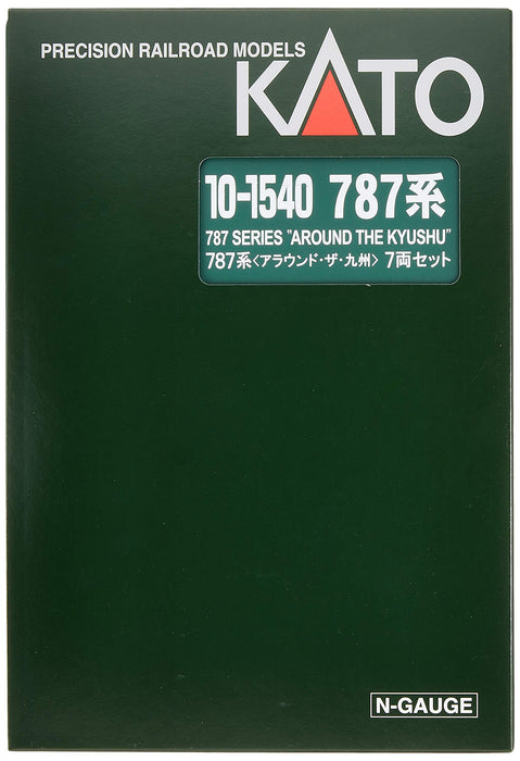 Kato N Gauge 787 Series 7-Car Set Kyushu Railway Model Train 10-1540- Japan Figure Store - #1 Bring To You The Best Japanese Goods