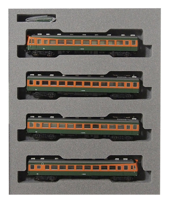 Kato N Gauge 4-Car Set 80-300 Series Iida Line Railway Model Train 10-1384- Japan Figure Store - #1 Bring To You The Best Japanese Goods