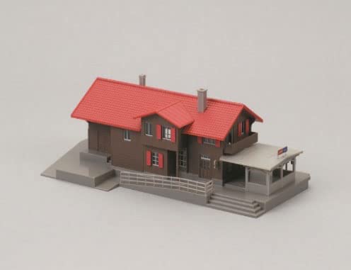 Kato N Gauge Alpine Glacier Express Swiss Station 23-245A- Japan Figure Store - #1 Bring To You The Best Japanese Goods