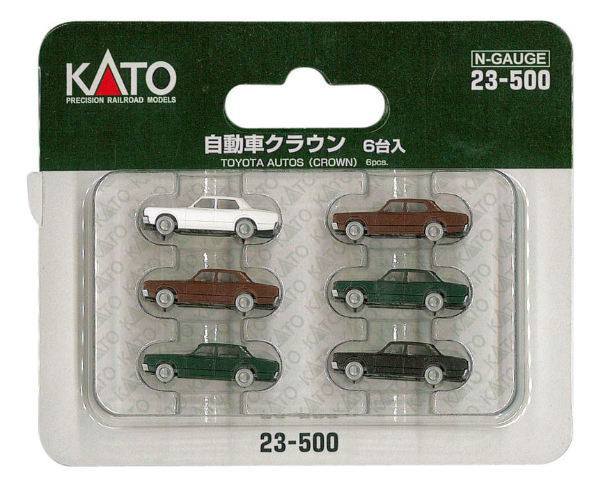 Kato Railway Model Supplies N Gauge Car Crown 6 Unit Set 23-500- Japan Figure Store - #1 Bring To You The Best Japanese Goods