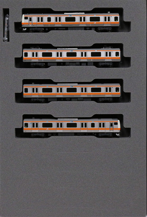 Kato N Gauge 4-Car Addition Set 10-1622 E233 Series Chuo Line Railway Model Train- Japan Figure Store - #1 Bring To You The Best Japanese Goods