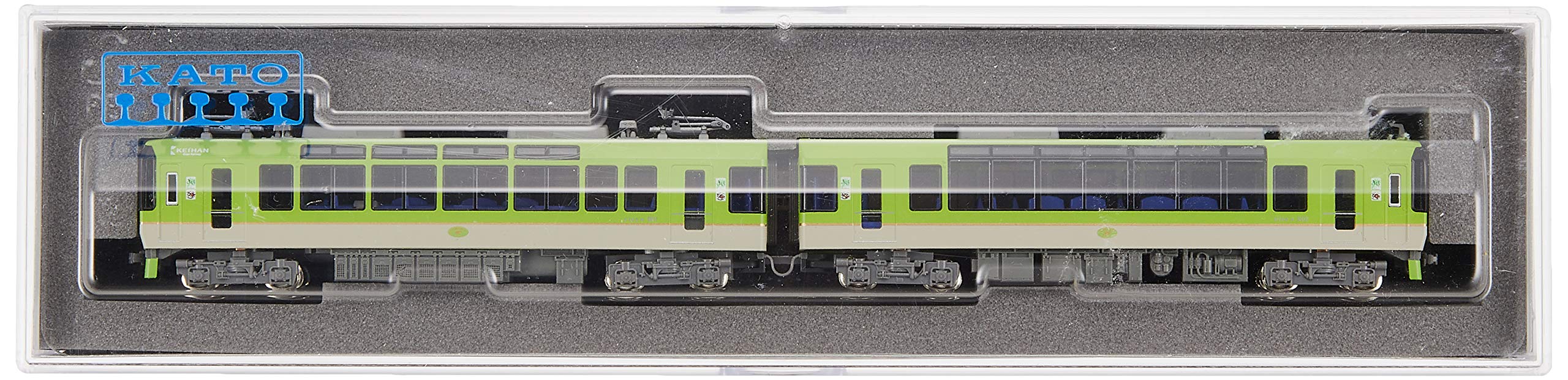 Kato N Gauge 900 Series Eizan Electric Railway Model Train - Blue Maple Green- Japan Figure Store - #1 Bring To You The Best Japanese Goods