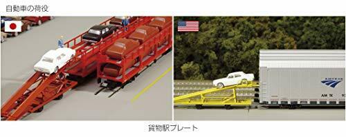 Kato N Gauge Freight Station Plate Basic Set 23-142 Model Railroad Supplies- Japan Figure Store - #1 Bring To You The Best Japanese Goods