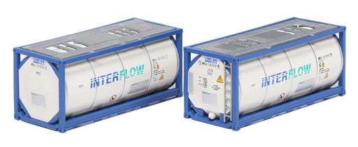 Kato N Gauge Iso Tank Container - Nippon Riku - 2 Pieces Railway Model 23-575-A- Japan Figure Store - #1 Bring To You The Best Japanese Goods