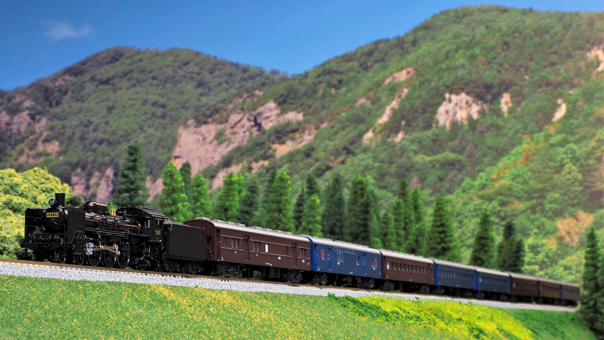 Kato N Gauge 4-Car Set 10-034 Brown Old Passenger Railway Model Car- Japan Figure Store - #1 Bring To You The Best Japanese Goods