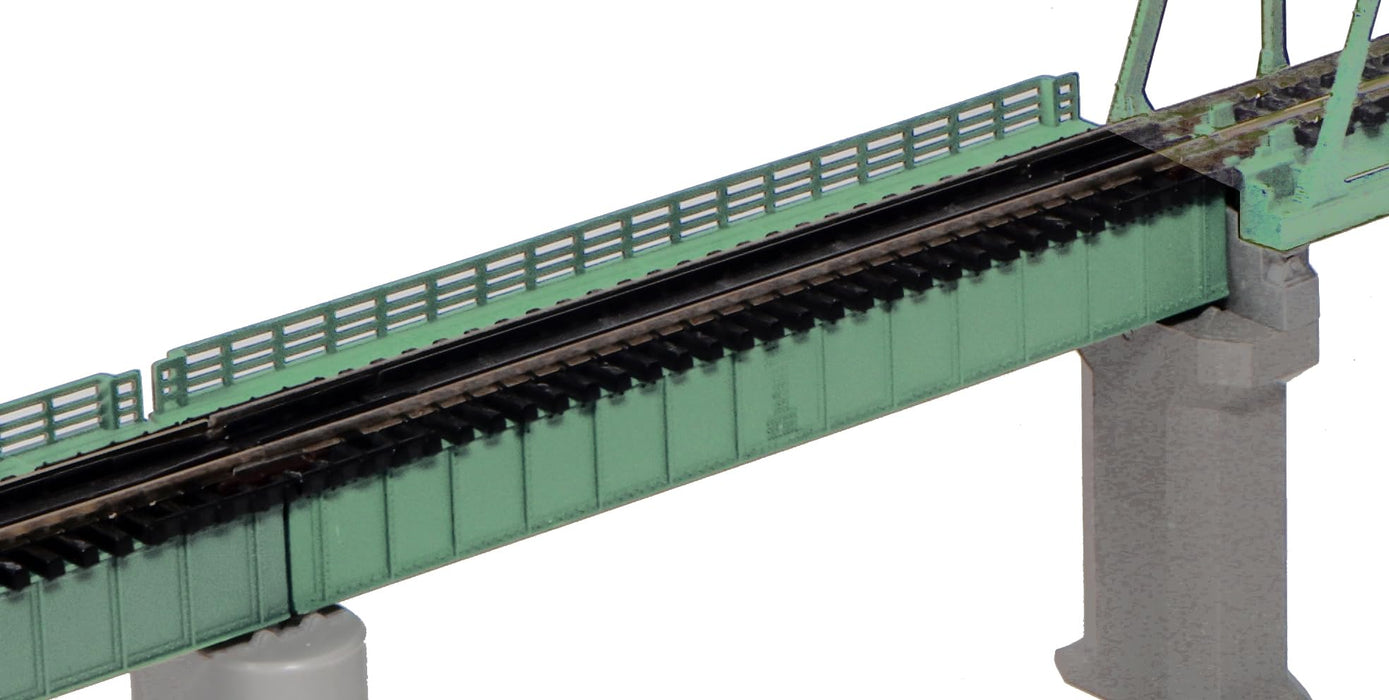 Kato Japan N Gauge Single Track Iron Bridge 20-459 Model Railroad Supplies Light Green- Japan Figure Store - #1 Bring To You The Best Japanese Goods