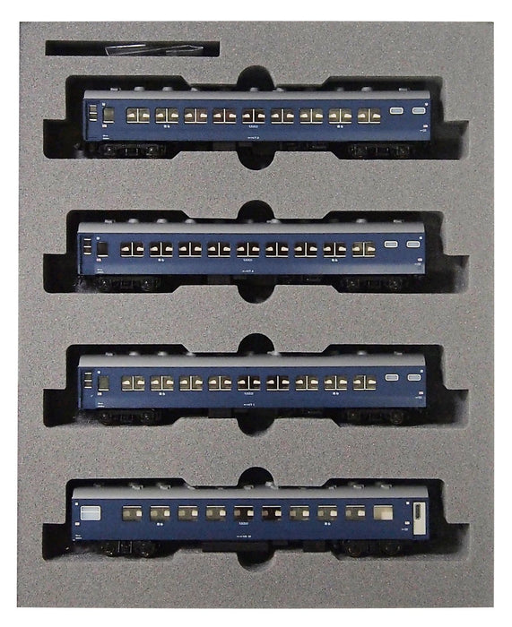 Kato N Gauge 4-Car Set - Sleeper Express Ondo Special 10-1349 Railway Model- Japan Figure Store - #1 Bring To You The Best Japanese Goods
