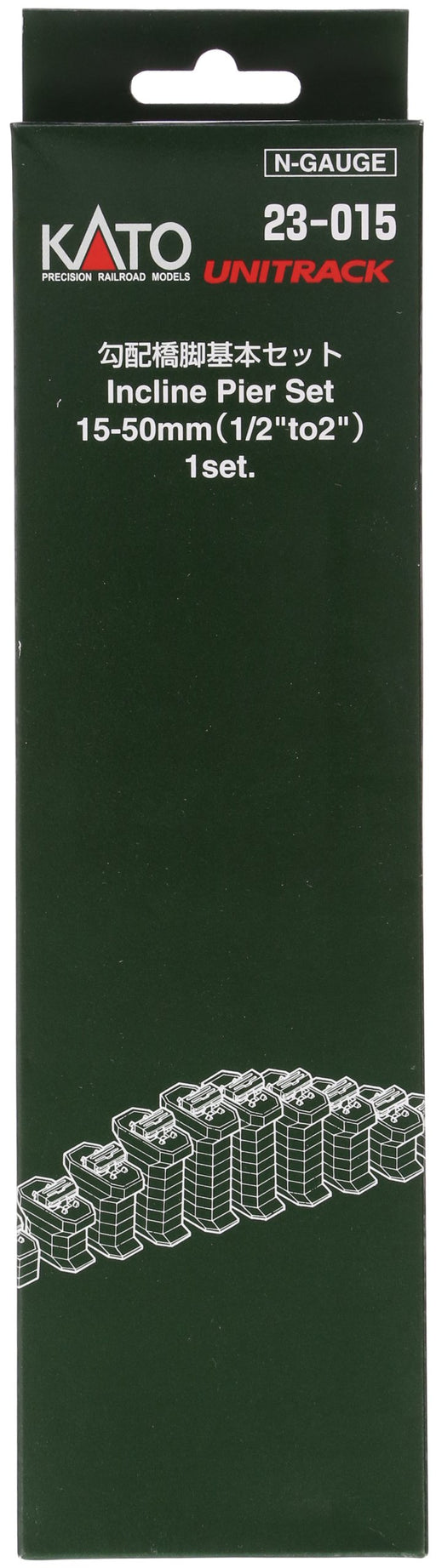 Kato N Gauge Basic Slope Pier Set 23-015 for Railway Model Supplies- Japan Figure Store - #1 Bring To You The Best Japanese Goods