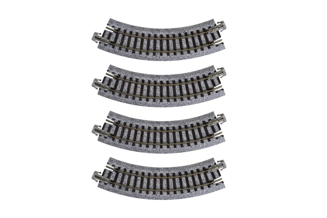 Kato N Gauge Unitrack Compact 4-Piece 45° Curved Track Railway Model Set 20-176- Japan Figure Store - #1 Bring To You The Best Japanese Goods