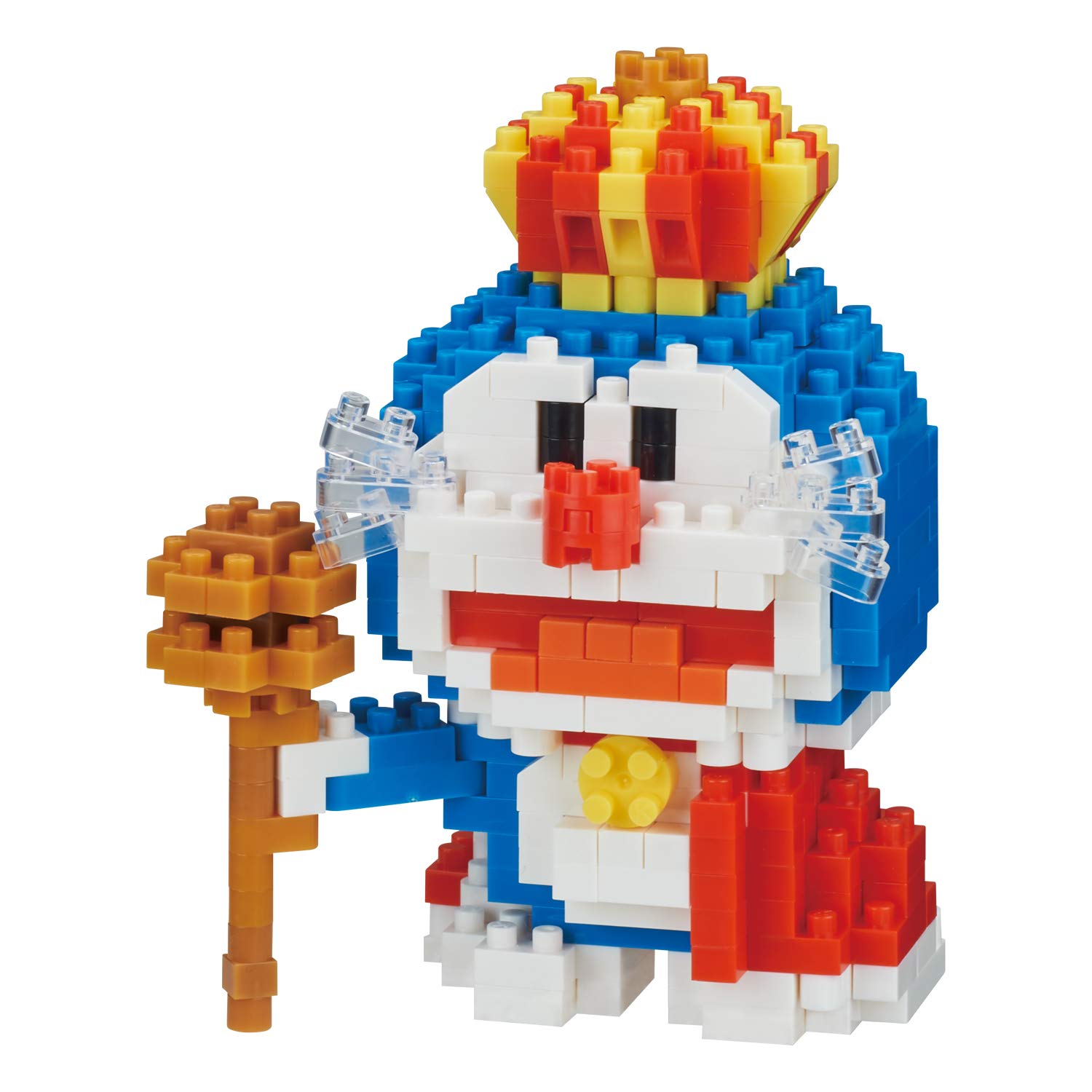 KAWADA Cn-25 Nanoblock Charanano King Doraemon- Japan Figure Store - #1 Bring To You The Best Japanese Goods