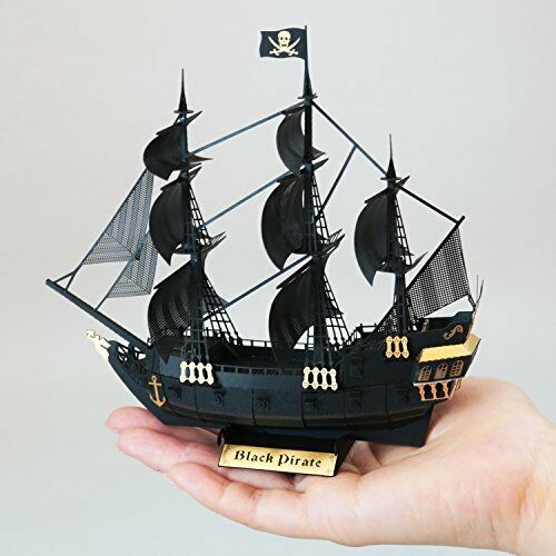Kawada Pn124 Papernano Pirate Ship Paper Craft Model- Japan Figure Store - #1 Bring To You The Best Japanese Goods