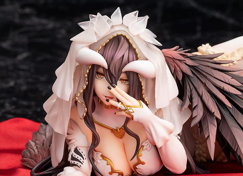 Kdcolle Overlord Iv Albedo Bride Ver. 1/7 Scale Plastic Painted Complete Figure- Japan Figure Store - #1 Bring To You The Best Japanese Goods
