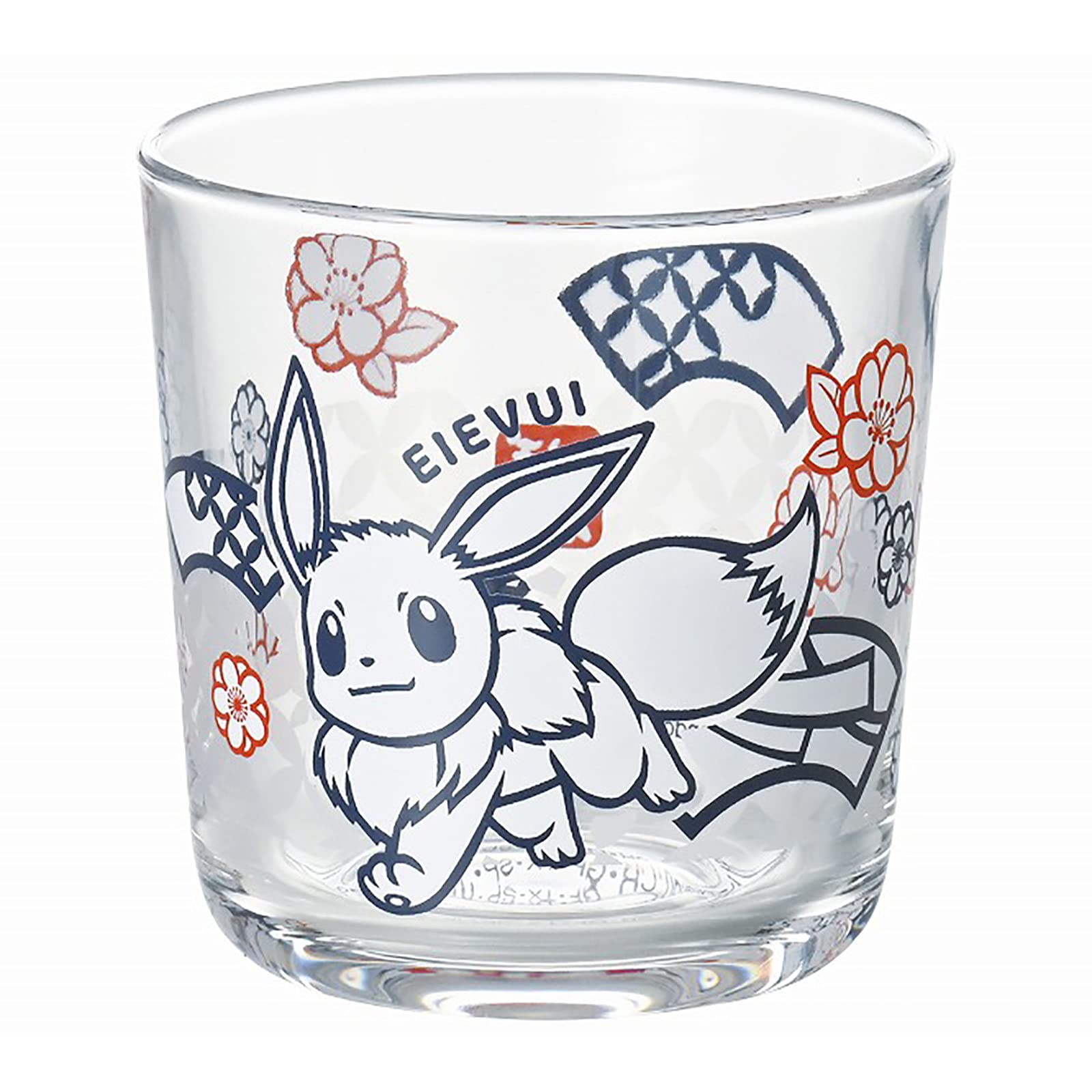 Pokemon Center Paper-Cutting Design Wide Tumbler Eevee- Japan Figure Store - #1 Bring To You The Best Japanese Goods