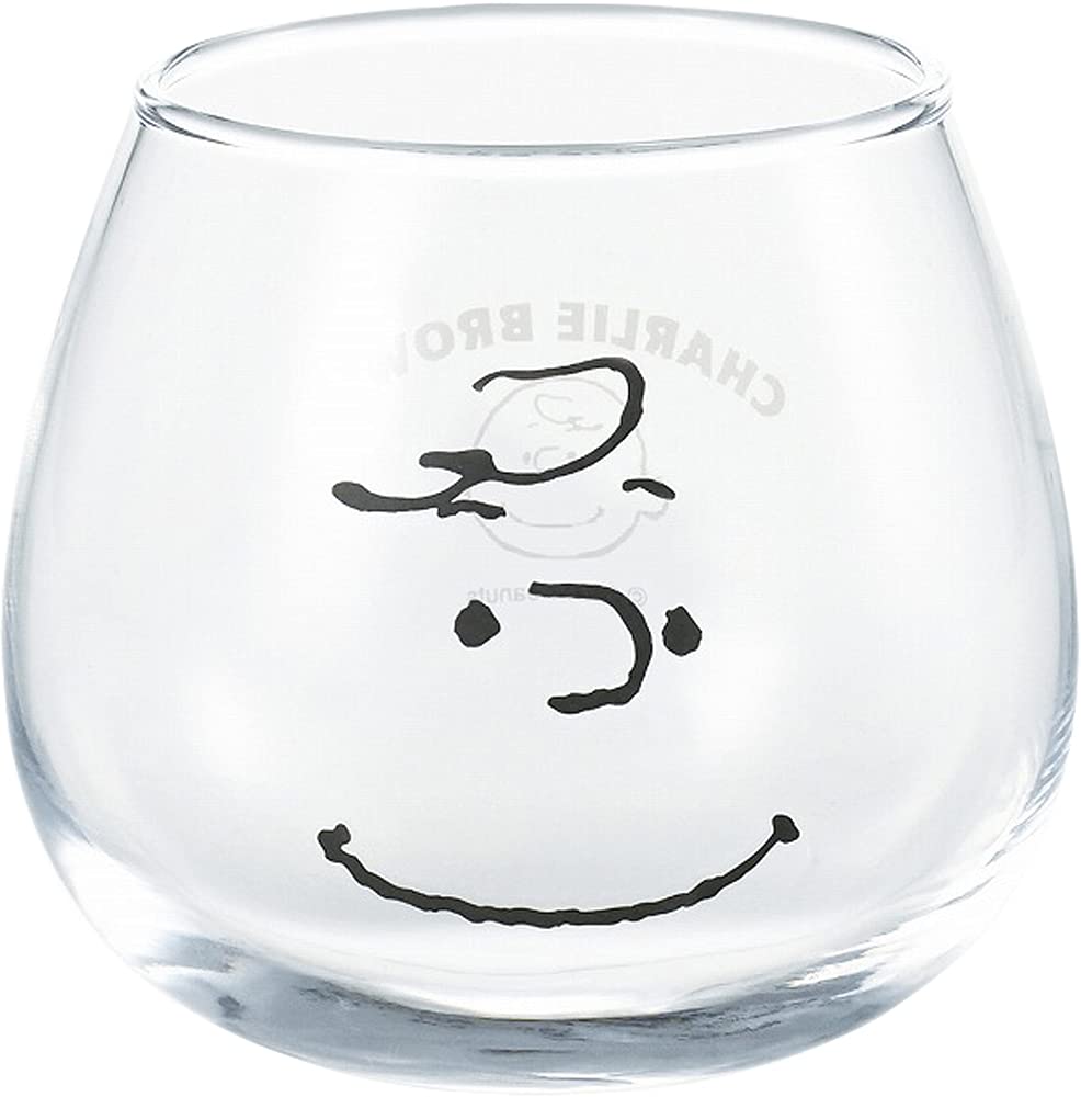 KANESHO TOKI Swing Tumbler Peanuts Charlie Brown Face- Japan Figure Store - #1 Bring To You The Best Japanese Goods