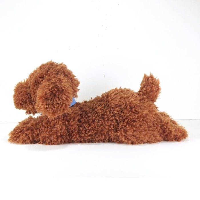 Sun Lemon Plush Doll Lap Dog Plush Hiza Wanko Toy Poodle Brown Tjn- Japan Figure Store - #1 Bring To You The Best Japanese Goods