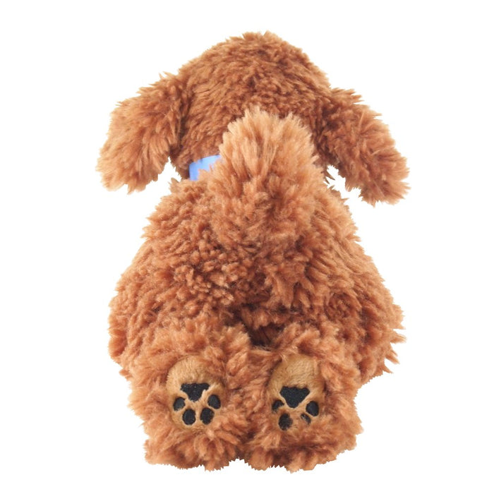 Sun Lemon Plush Doll Lap Dog Plush Hiza Wanko Toy Poodle Brown Tjn- Japan Figure Store - #1 Bring To You The Best Japanese Goods
