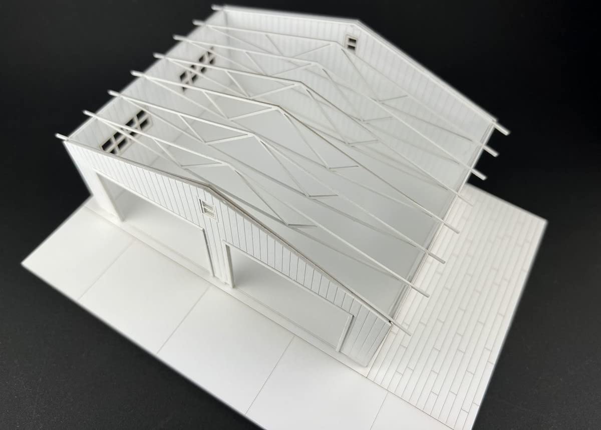 Cobaanii Mokei Workshop 1/64 Sweet Style Garage Life Series 2 Car Garage Wooden Assembly Kit Ss-042 Japan- Japan Figure Store - #1 Bring To You The Best Japanese Goods