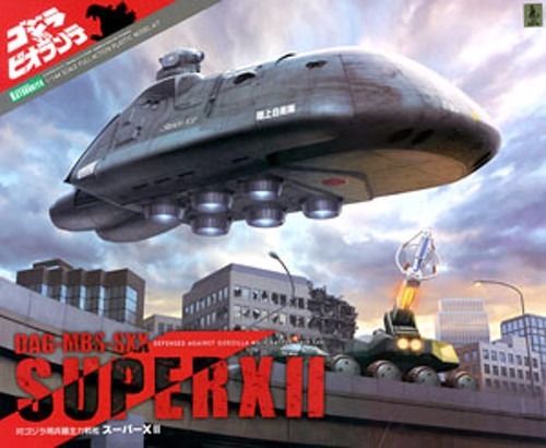Kotobukiya 1/144 Super X Ii Plastic Model Kit Godzilla Vs Biollante Japan- Japan Figure Store - #1 Bring To You The Best Japanese Goods
