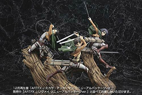 Kotobukiya Artfx J Attack On Titan Eren Yeager Renewal Package Ver. Figure- Japan Figure Store - #1 Bring To You The Best Japanese Goods
