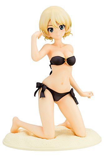 Kotobukiya Girls Und Panzer Darjeeling Swimsuit Ver. 1/7 Scale Figure- Japan Figure Store - #1 Bring To You The Best Japanese Goods