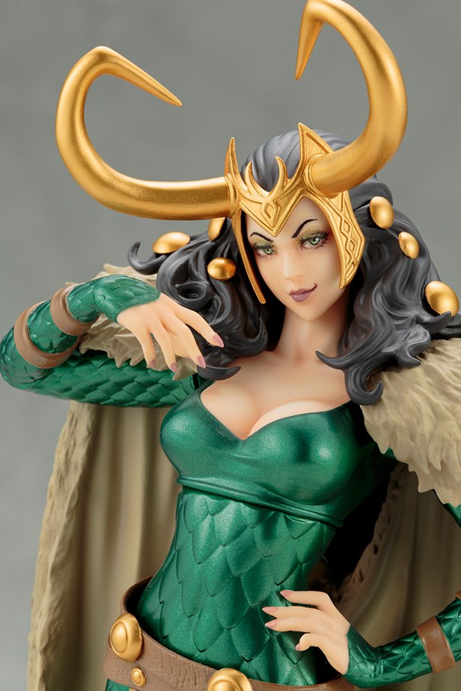 KOTOBUKIYA Mk199 Marvel Bishoujo Statue Loki 1/7 Scale Figure- Japan Figure Store - #1 Bring To You The Best Japanese Goods