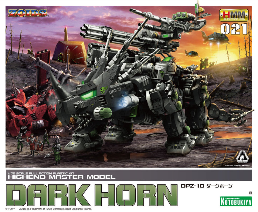Kotobukiya Zoids Dpz-10 Dark Horn 1/72 Scale Plastic Kit- Japan Figure Store - #1 Bring To You The Best Japanese Goods
