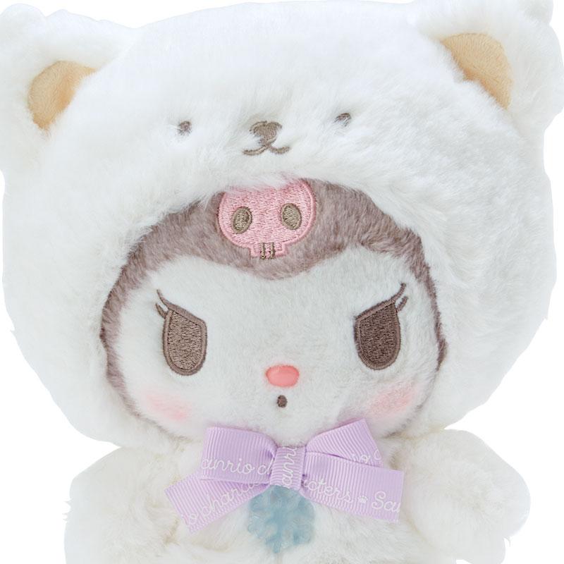 Sanrio Kuromi Plush (Fluffy Snow Design)- Japan Figure Store - #1 Bring To You The Best Japanese Goods